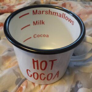 Metal Hot Cocoa Mug (NWT)